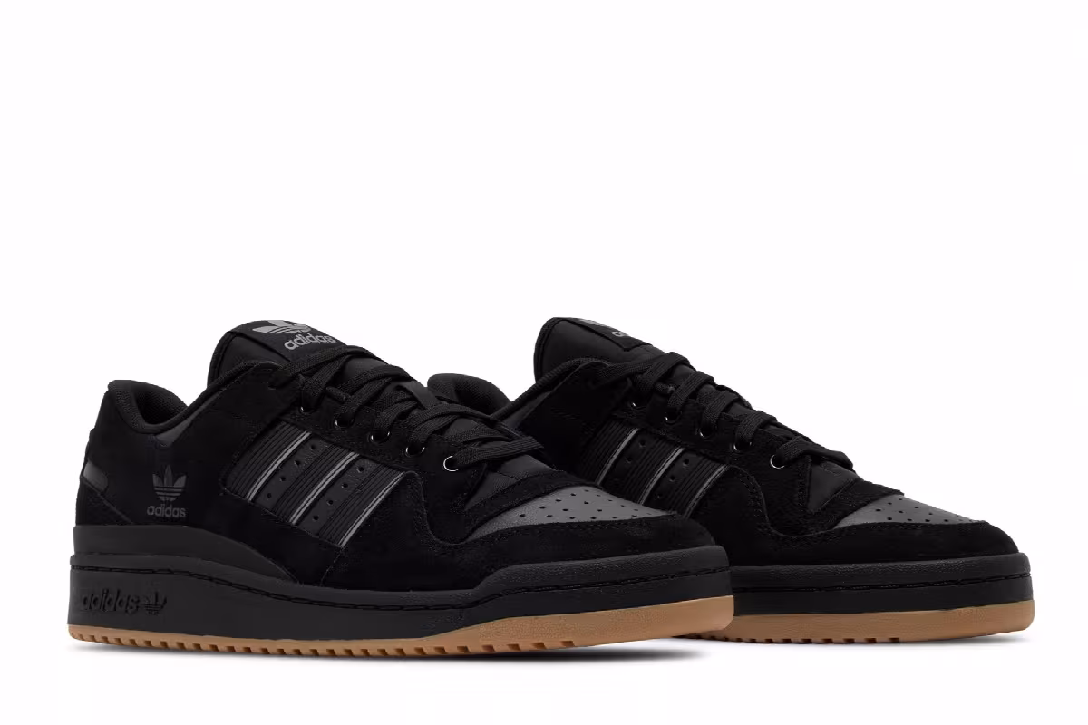 adidas Forum 84 Low ADV Black Grey Gum, view 9