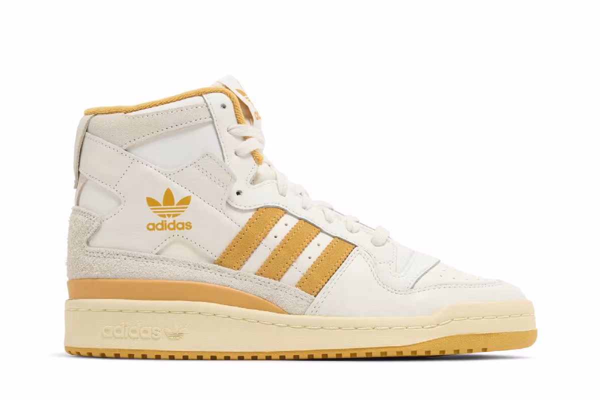 adidas Forum 84 High Preloved Yellow, view 2