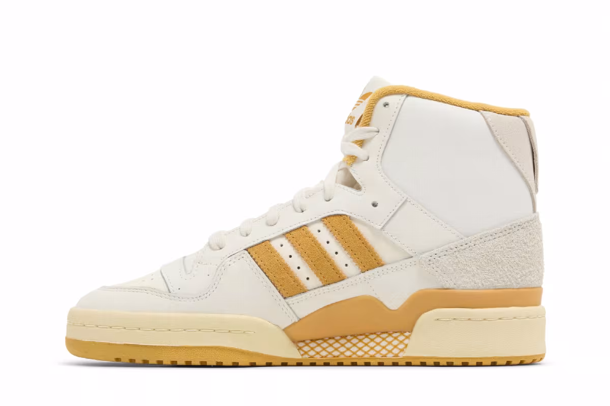 adidas Forum 84 High Preloved Yellow, view 4