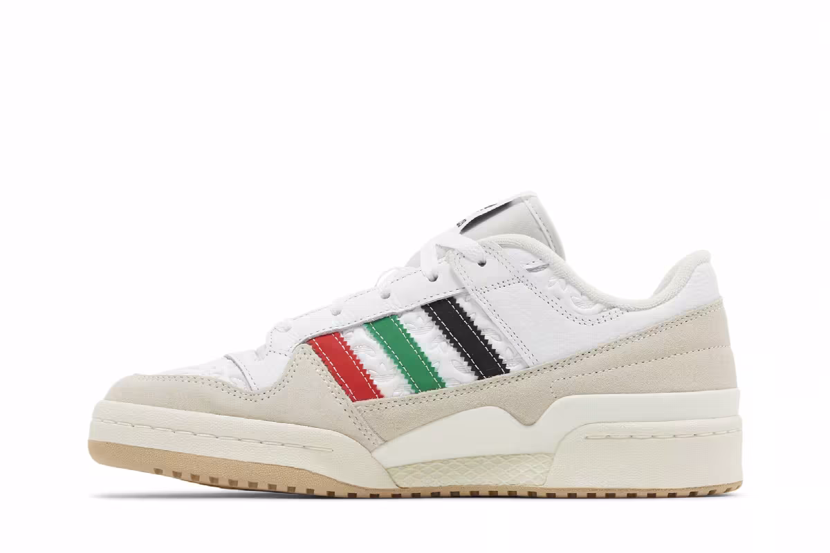 adidas Forum Low CL Allover Debossed Trefoils, view 4