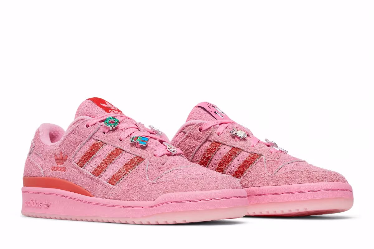 Dr. Seuss x adidas Women's Forum Low Cindy-Lou Who, view 9