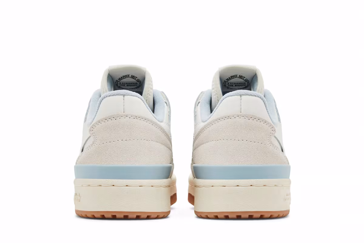 adidas Women's Forum Low CL White Wonder Blue, view 7