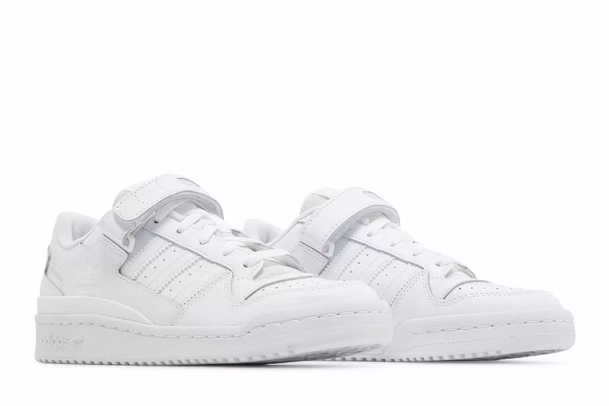 adidas Women's Forum Low Triple White, view 9