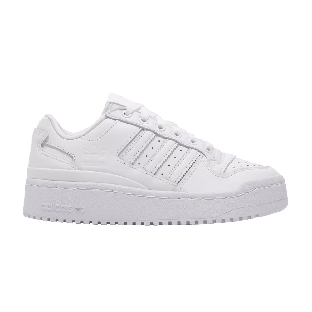 adidas Women's Forum Bold Stripes White