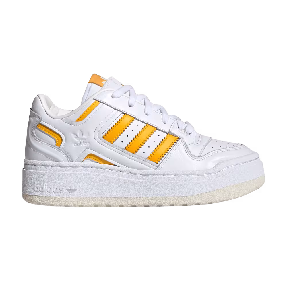 Adidas Women's Forum XLG White Crew Yellow