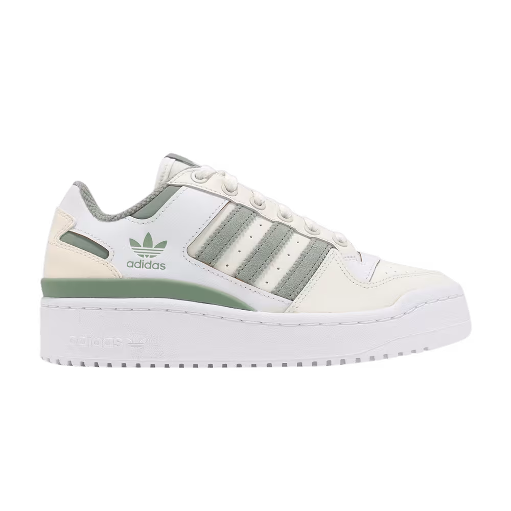 Adidas Women's Forum Bold Off White Silver Green
