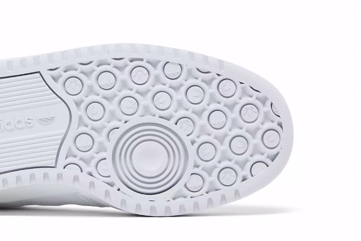 adidas Women's Forum Low CL White Silver Dawn, view 6