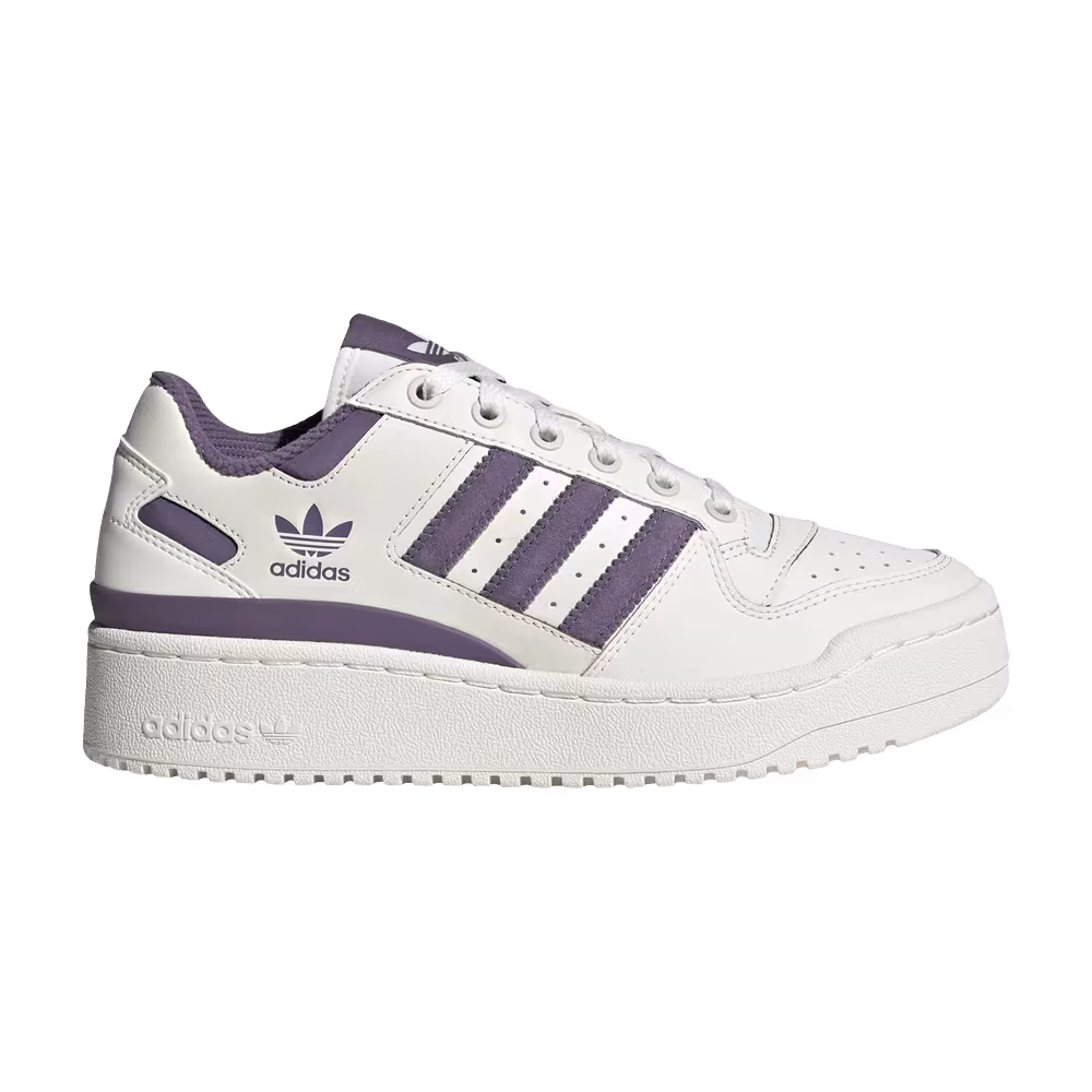 Adidas Women's Forum Bold Off White Shadow Violet