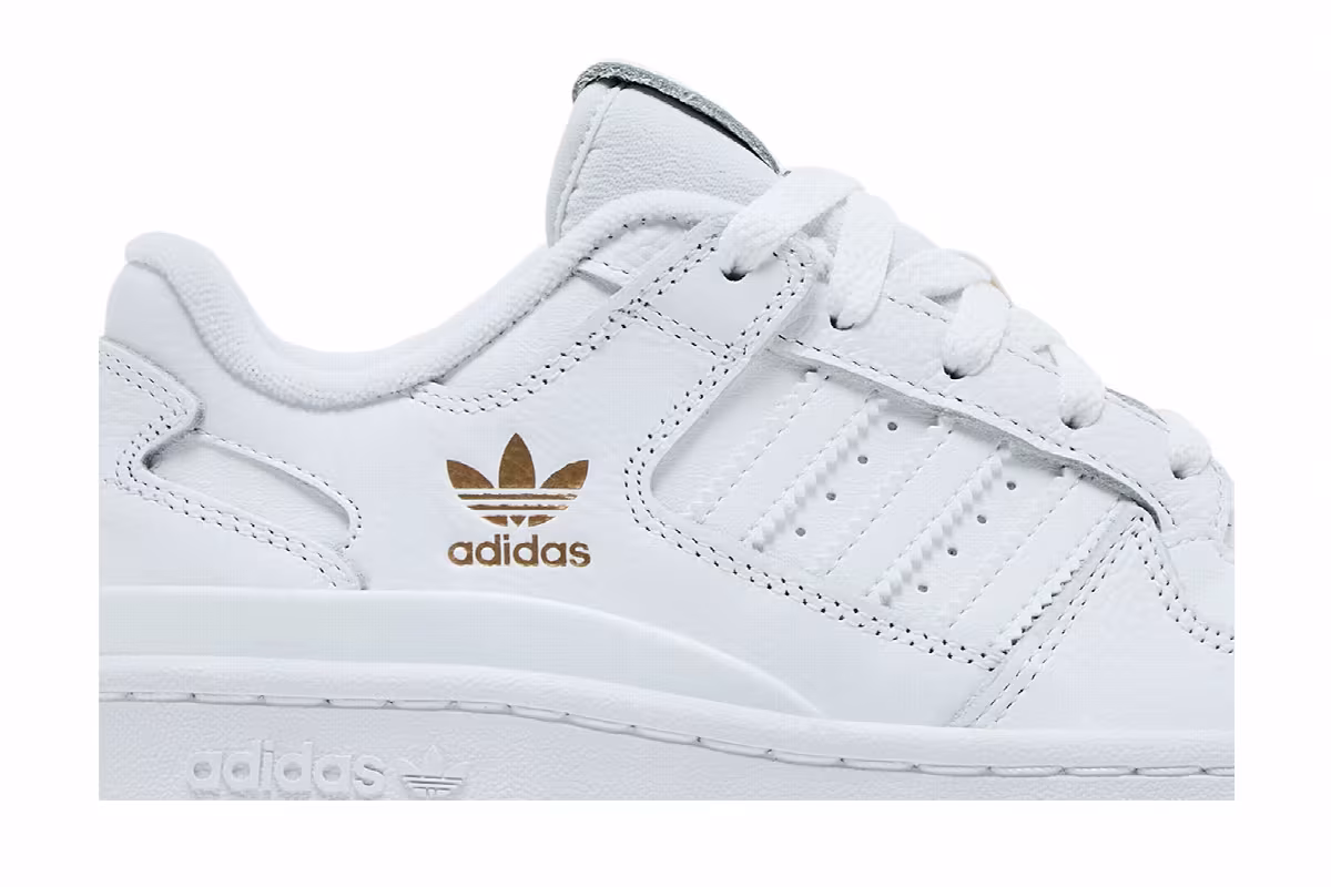 adidas Women's Forum Low White Rose Gold, view 3