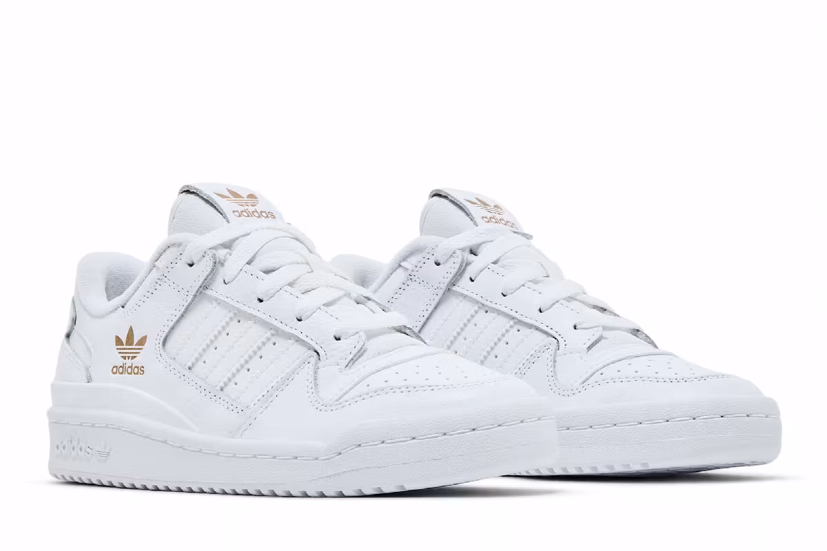 adidas Women's Forum Low White Rose Gold, view 9