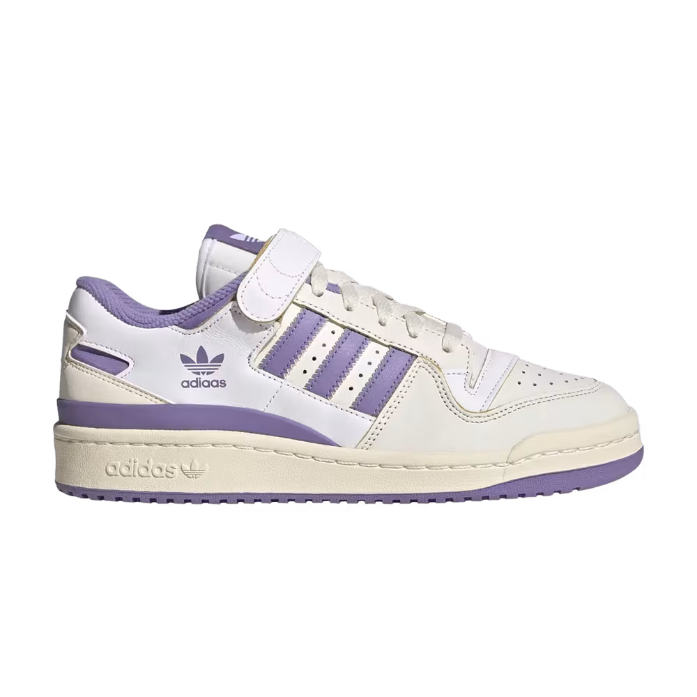 adidas Women's Forum 84 Low Off White Purple