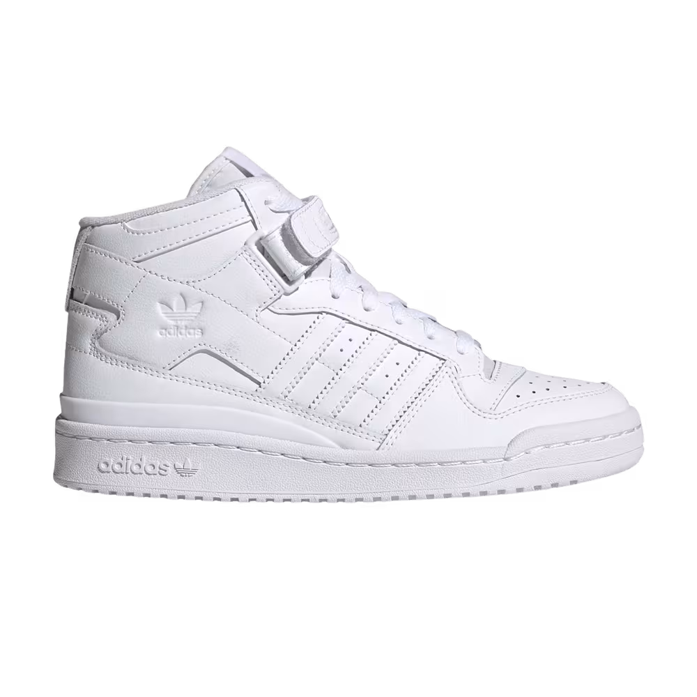 adidas Women's Forum Mid Triple White