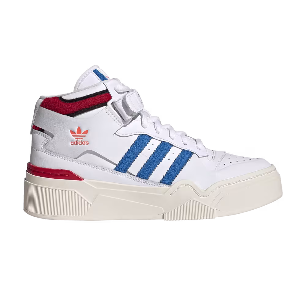 Adidas Women's Forum Bonega 2B White Royal Scarlet