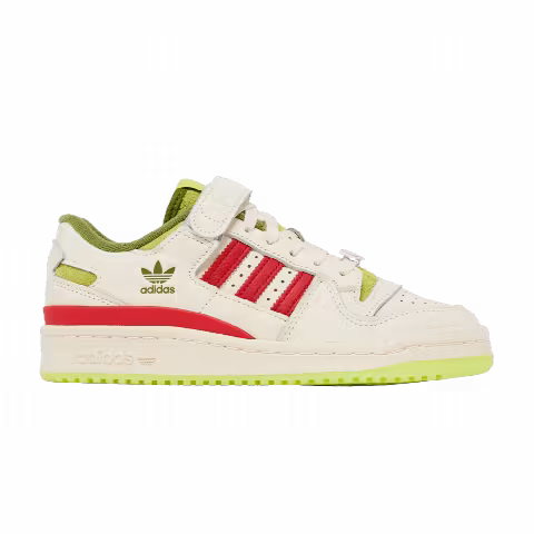 Dr. Seuss x adidas Forum Low J 'The Grinch - Cream White'