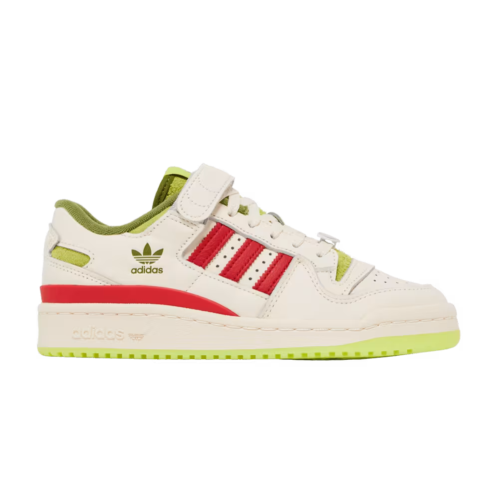 Dr. Seuss x adidas Forum Low J The Grinch - Cream White