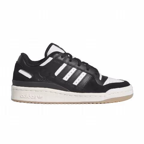 Adidas Forum Low Big Kid 'Black White Gum'
