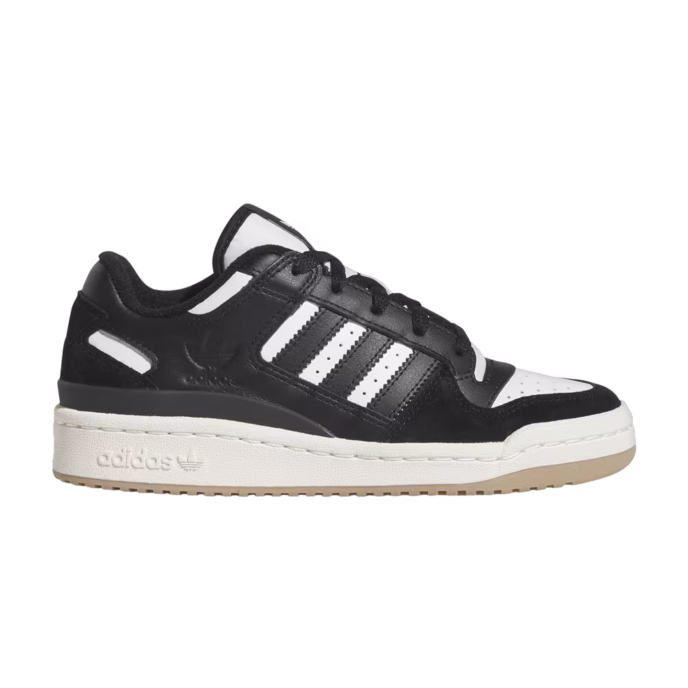 Adidas Forum Low Big Kid Black White Gum