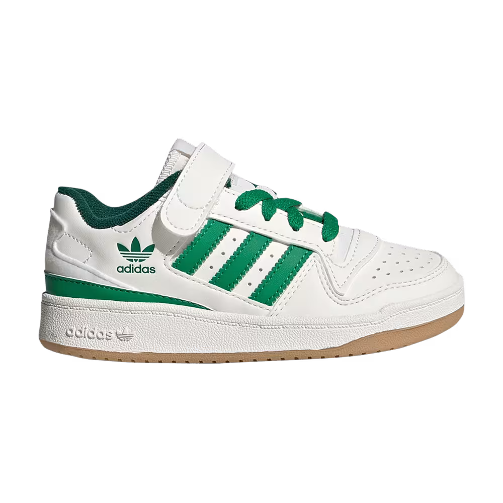 Adidas Forum Low J White Green Gum