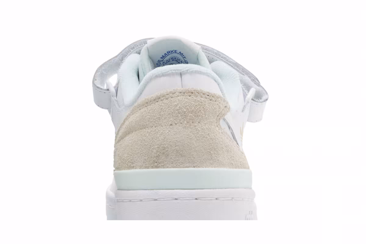Adidas Forum Low Big Kid White Almost Blue, view 8