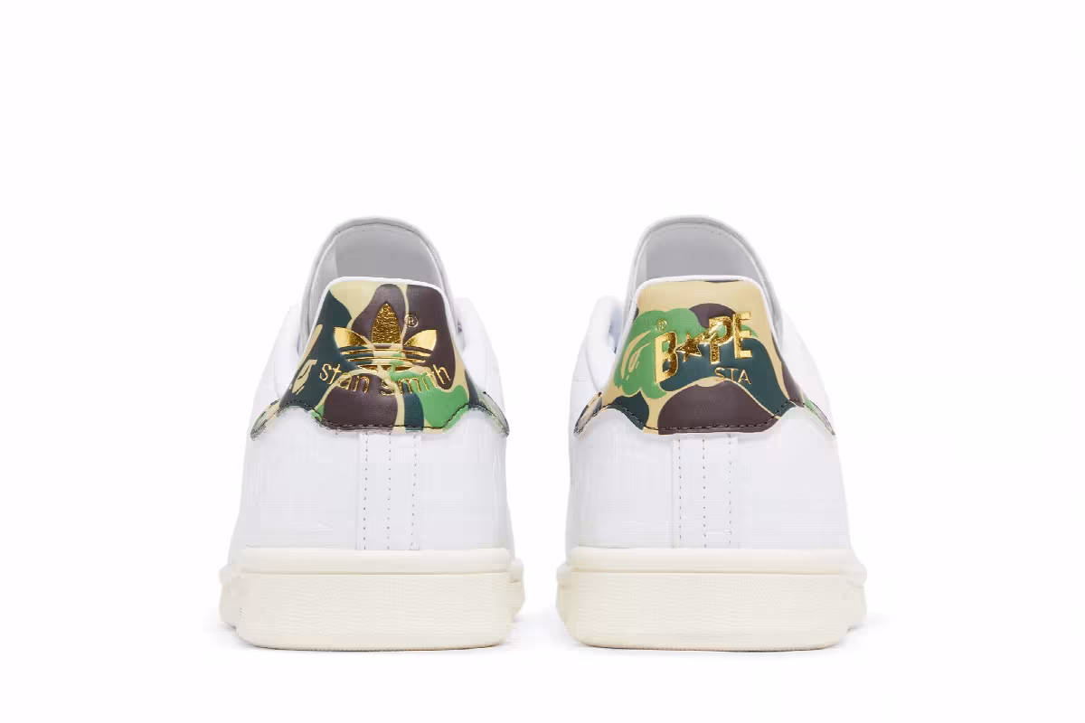 BAPE x adidas Stan Smith 30th Anniversary, view 7