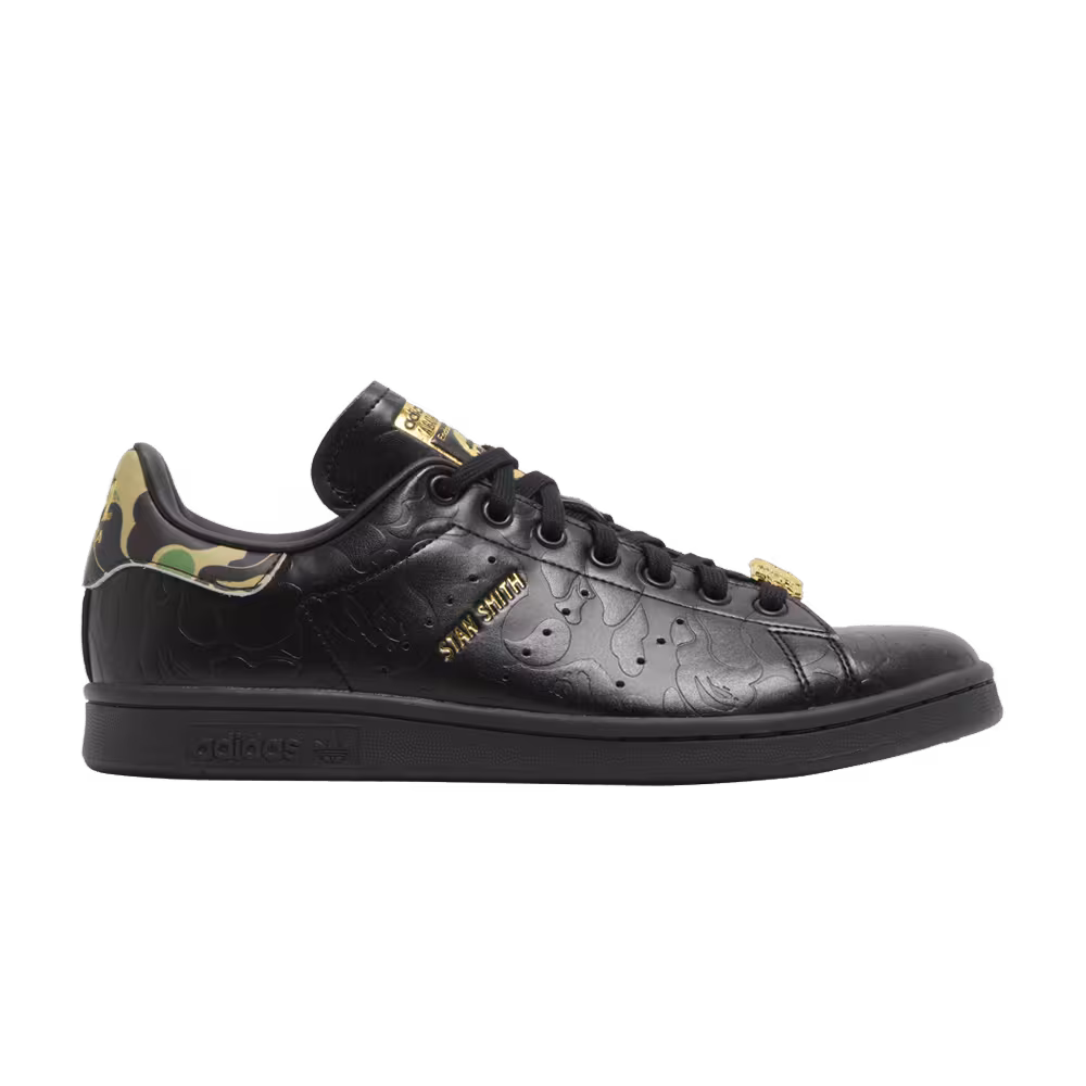 BAPE x adidas Stan Smith 30th Anniversary - Black