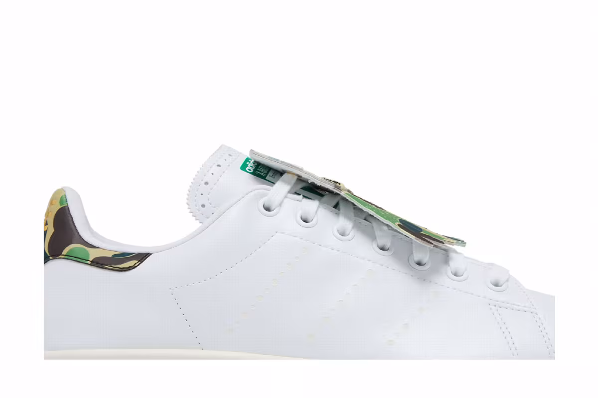 BAPE x adidas Stan Smith Golf 30th Anniversary, view 3