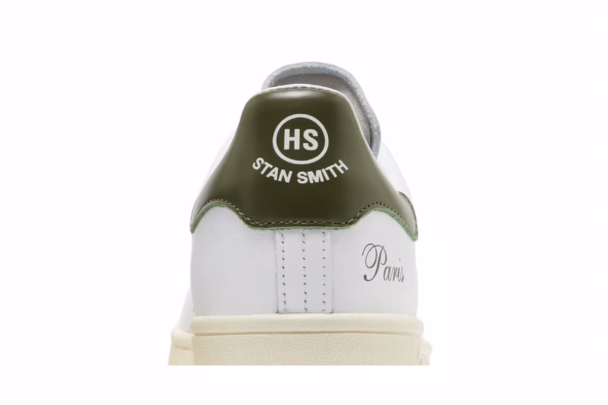 Highsnobiety x adidas Stan Smith Not In Paris - White Green, view 8