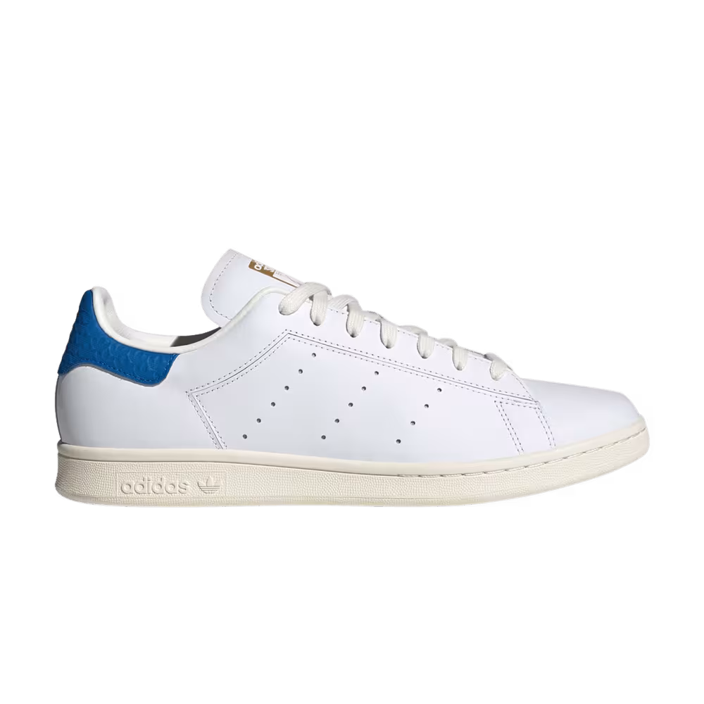 Adidas Stan Smith White Blue Bird Debossed Heel