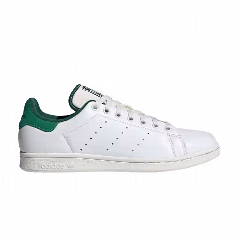 Adidas Stan Smith 'White Green Suede Heel'