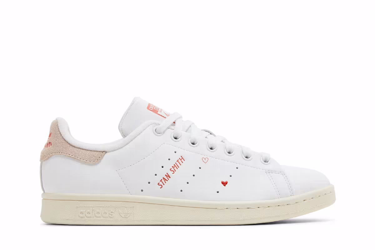 adidas Women's Stan Smith Valentine's Day 2024, view 2