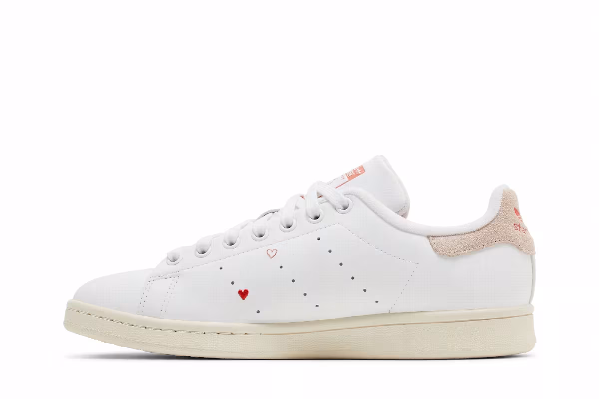 adidas Women's Stan Smith Valentine's Day 2024, view 4