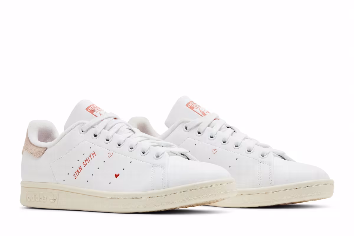 adidas Women's Stan Smith Valentine's Day 2024, view 9