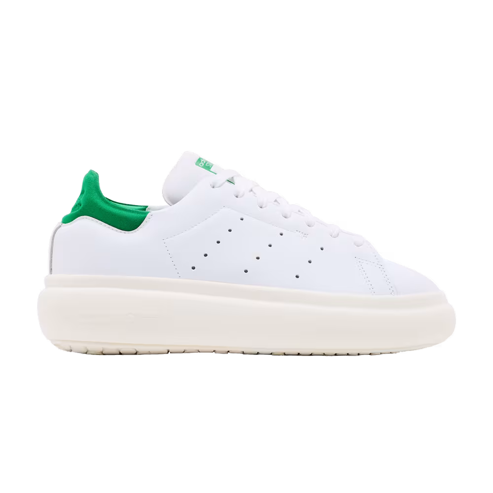 adidas Women's Stan Smith Platform White Green