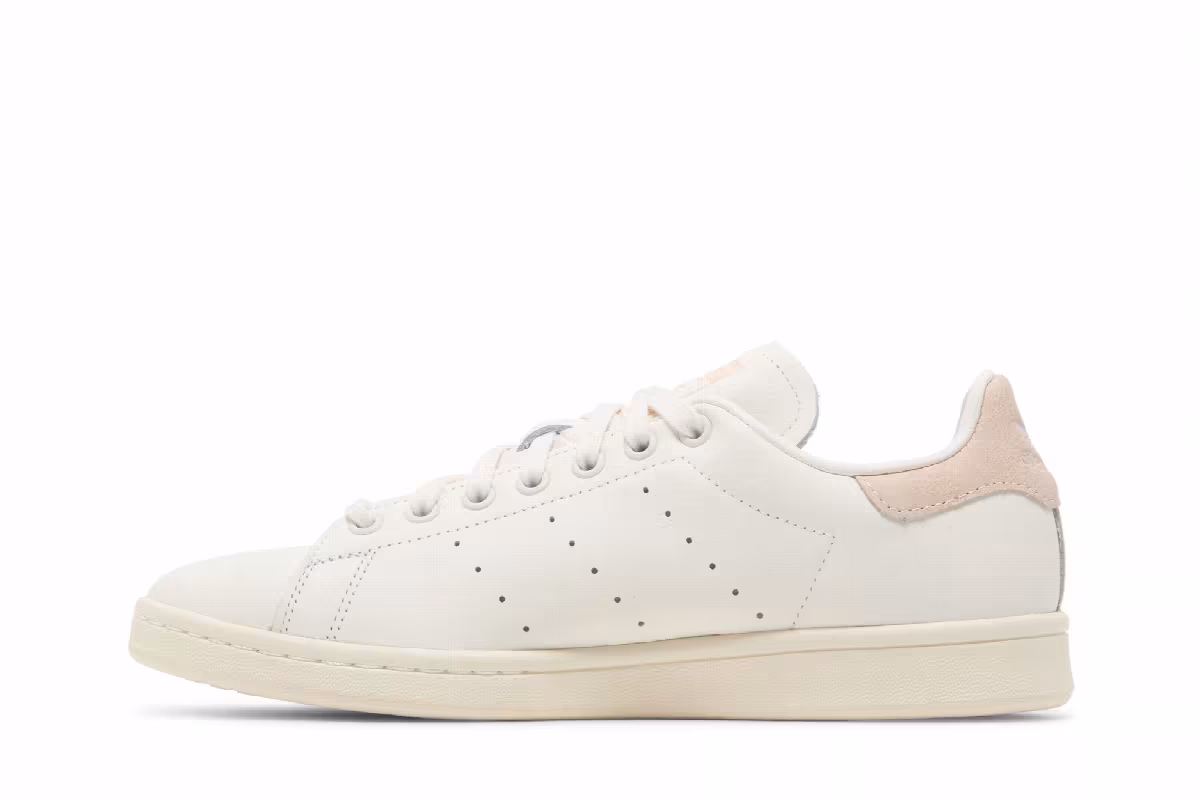 adidas Women's Stan Smith White Bliss Orange, view 4