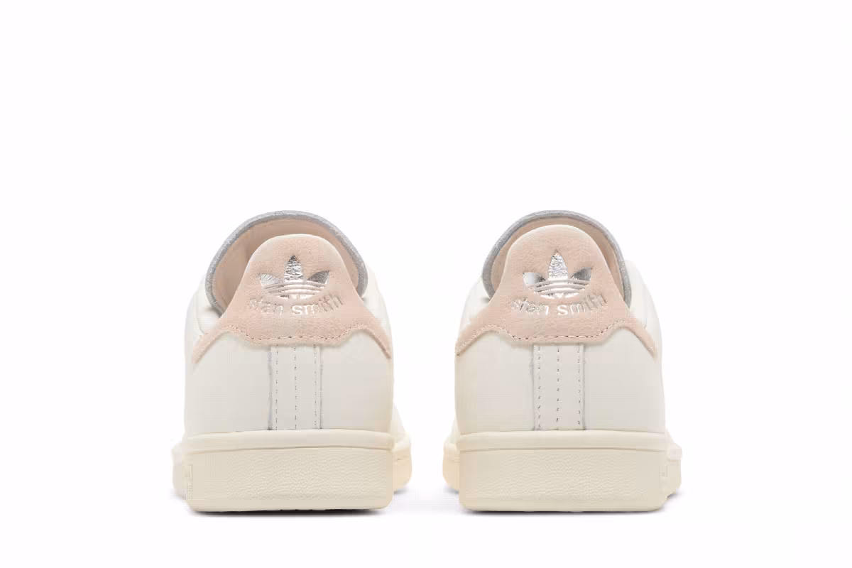 adidas Women's Stan Smith White Bliss Orange, view 7