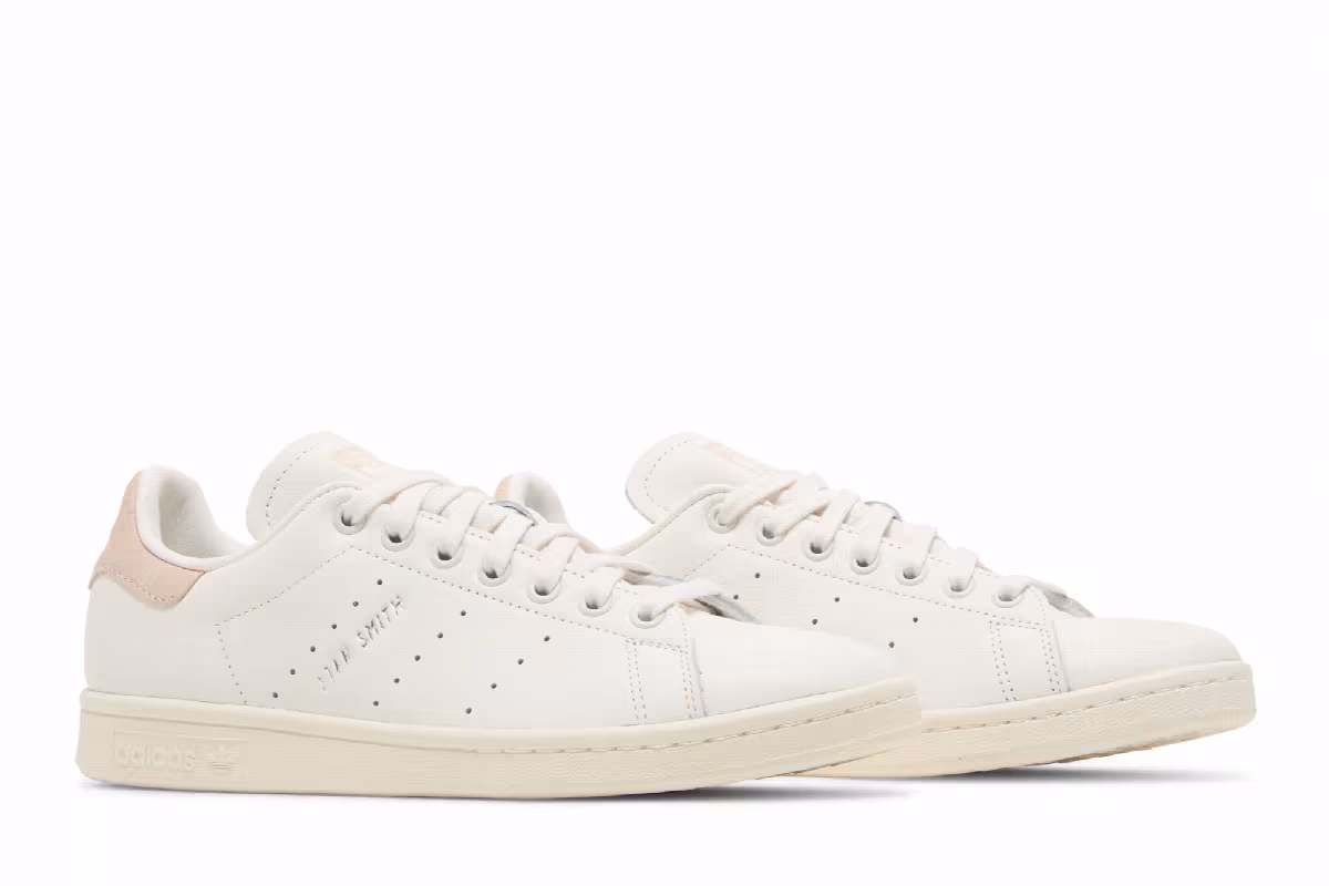 adidas Women's Stan Smith White Bliss Orange, view 9