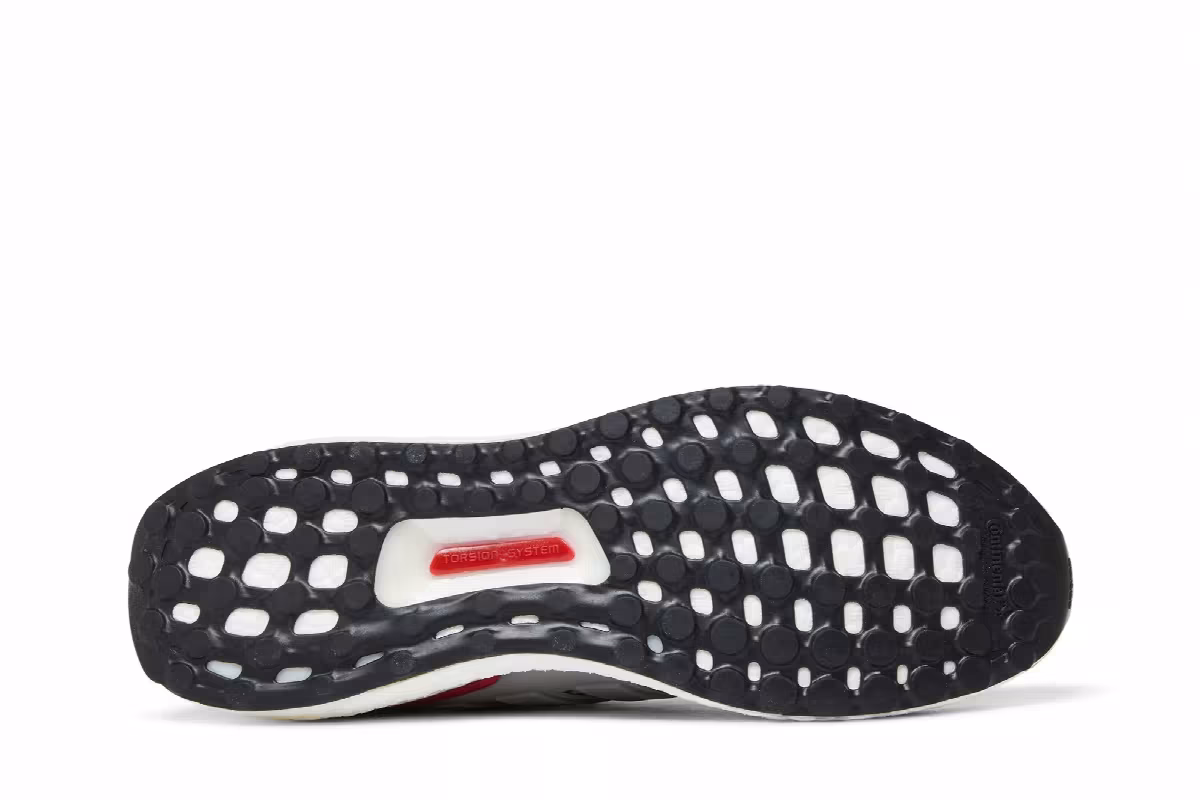 adidas UltraBoost 1.0 Grey Scarlet, view 5