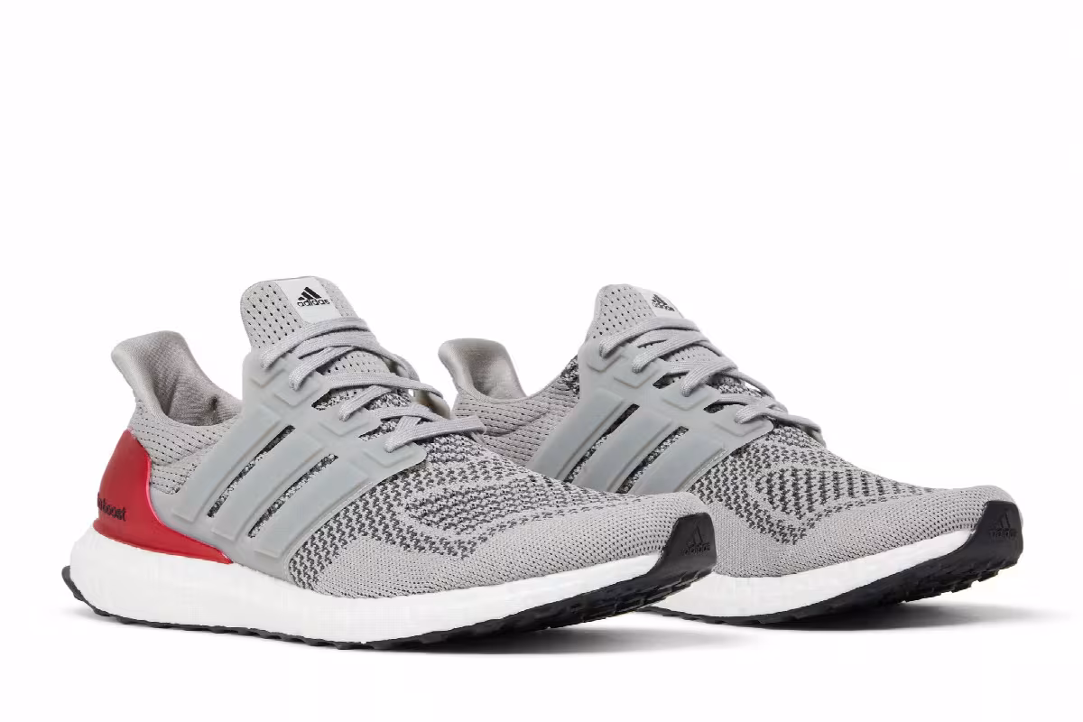 adidas UltraBoost 1.0 Grey Scarlet, view 9