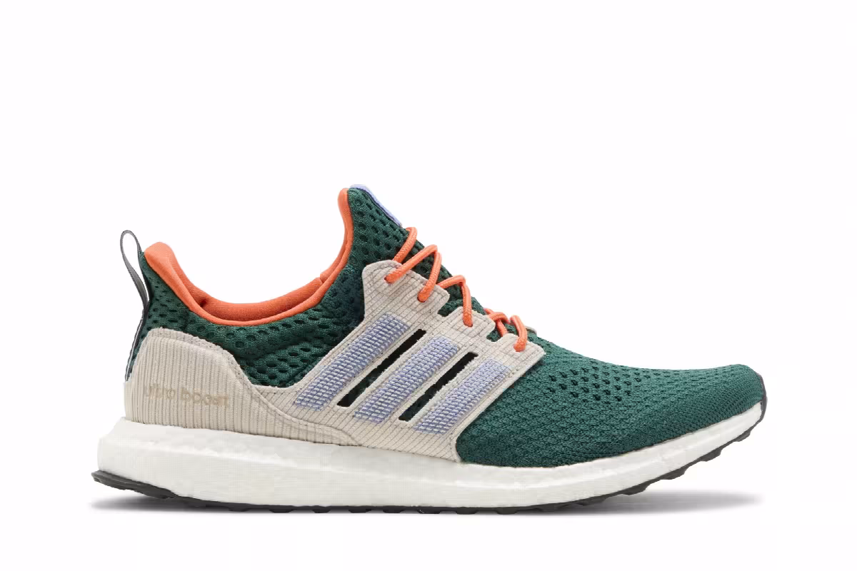 adidas UltraBoost 1.0 Collegiate Green Wonder Beige, view 2