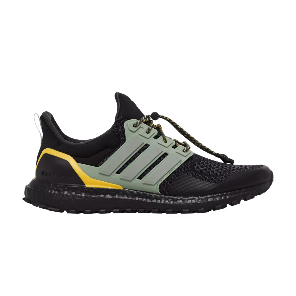 adidas UltraBoost 1.0 Black Silver Green