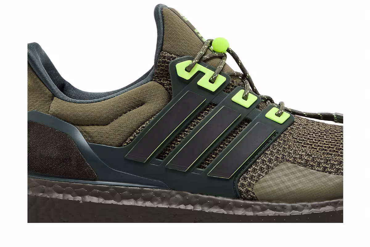 adidas UltraBoost 1.0 ATR Olive Strata Lucid Lemon, view 3