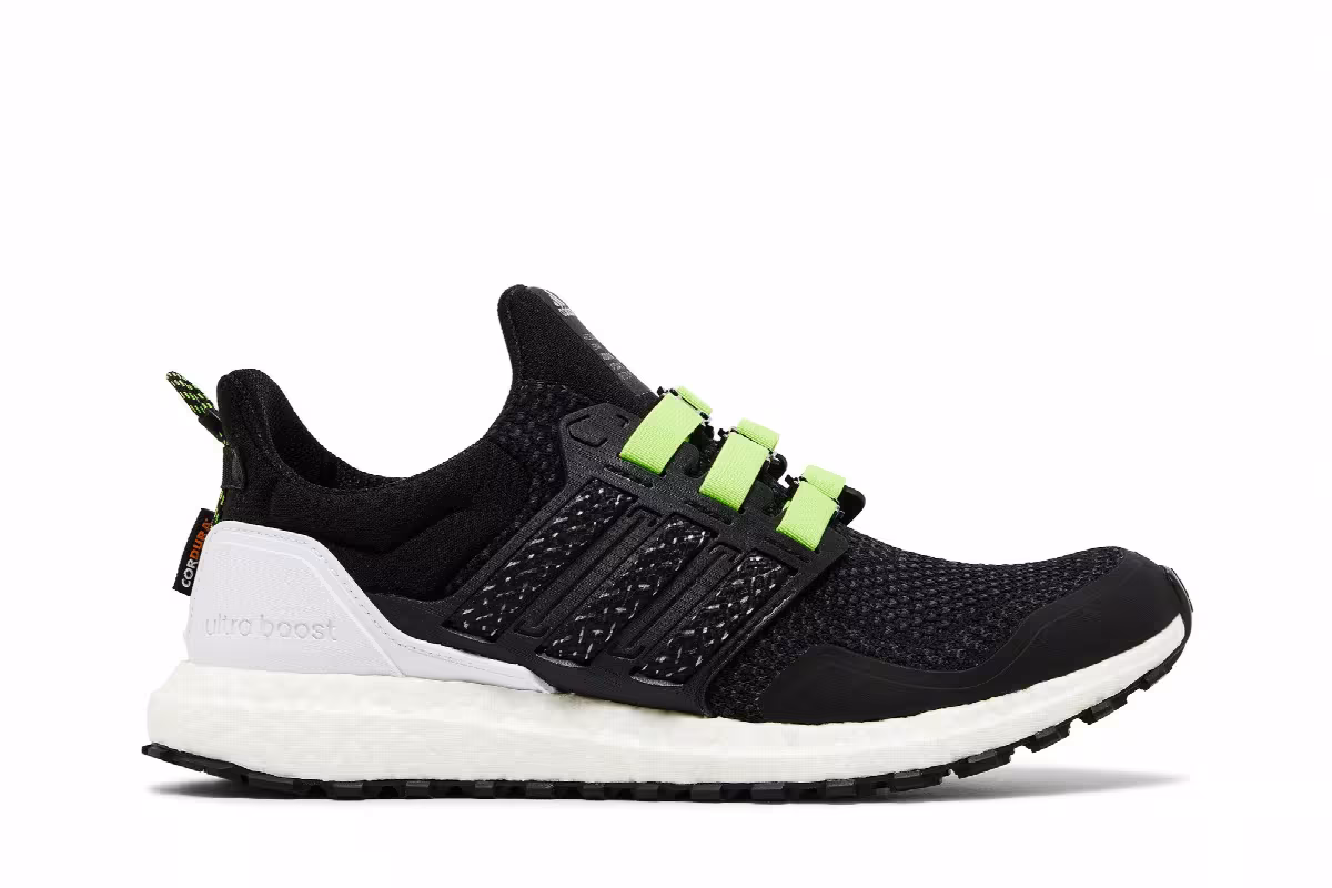 adidas UltraBoost 1.0 ATR Black Lucid Lemon, view 2