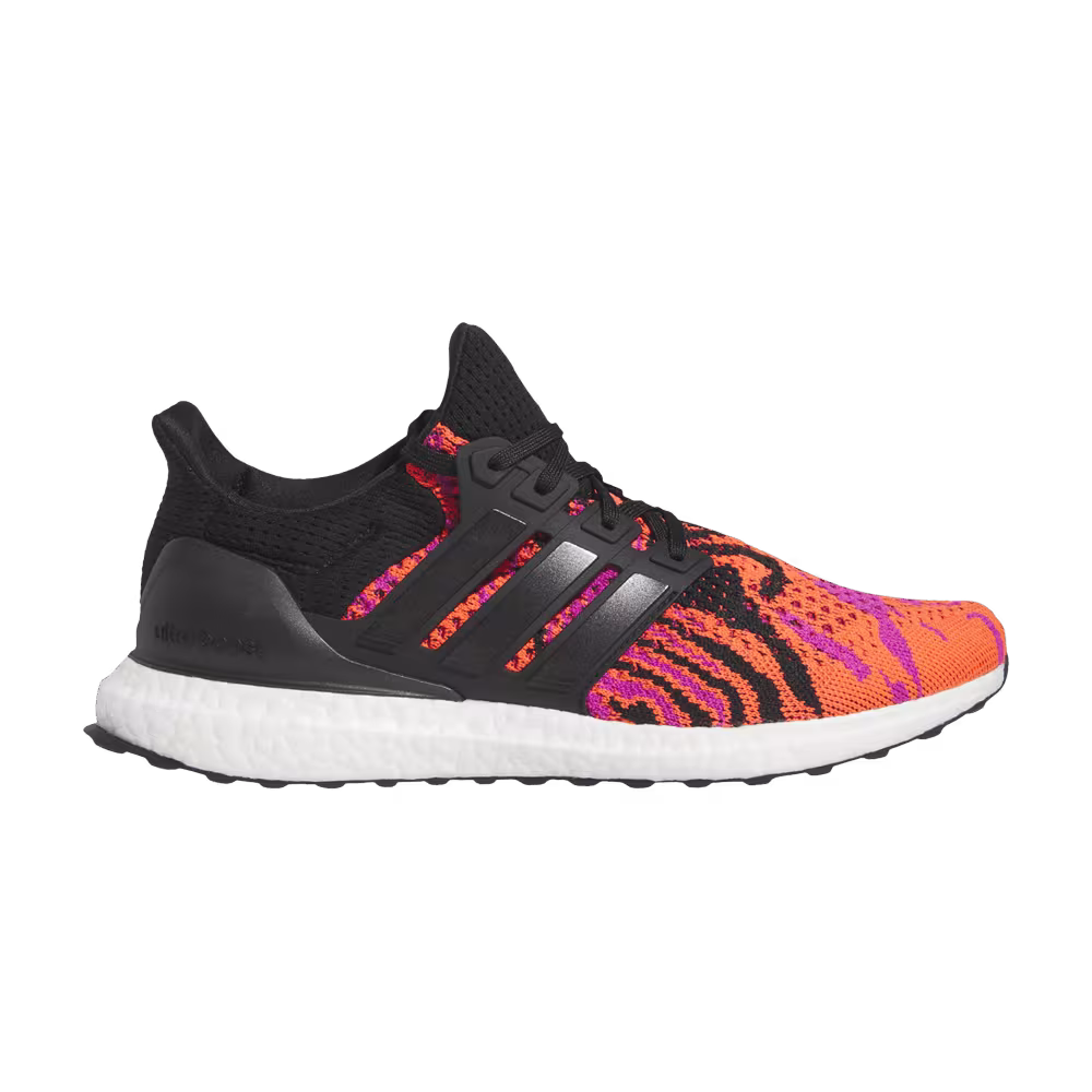adidas UltraBoost 1.0 Black Solar Red Flames