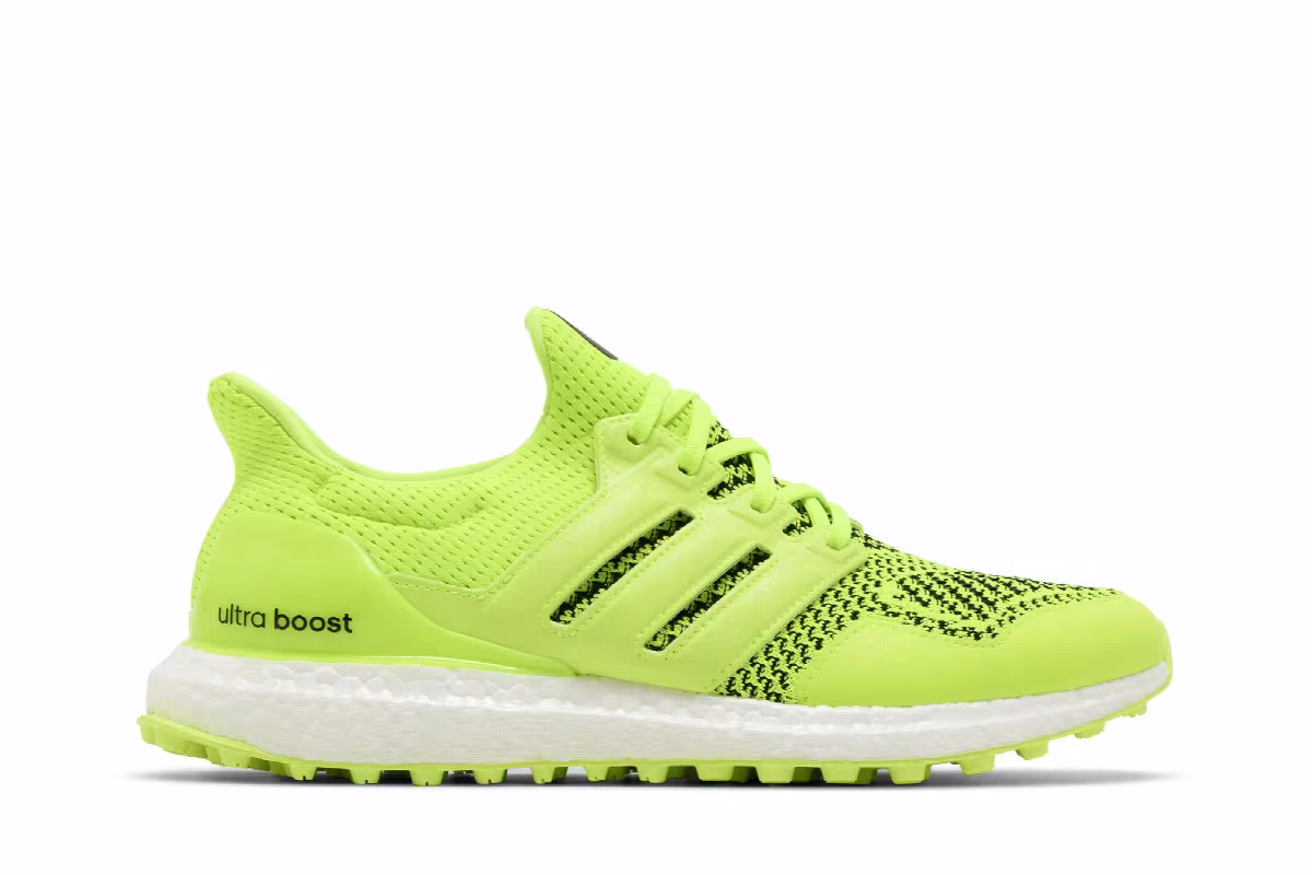 adidas UltraBoost 1.0 Spikeless Golf Lucid Lemon, view 2