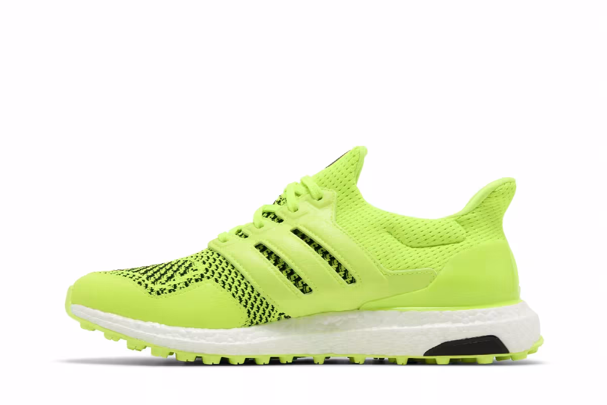 adidas UltraBoost 1.0 Spikeless Golf Lucid Lemon, view 4