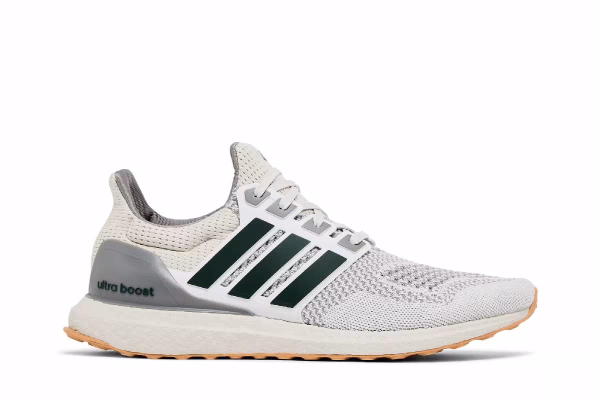 adidas UltraBoost 1.0 Grey Collegiate Green, view 2