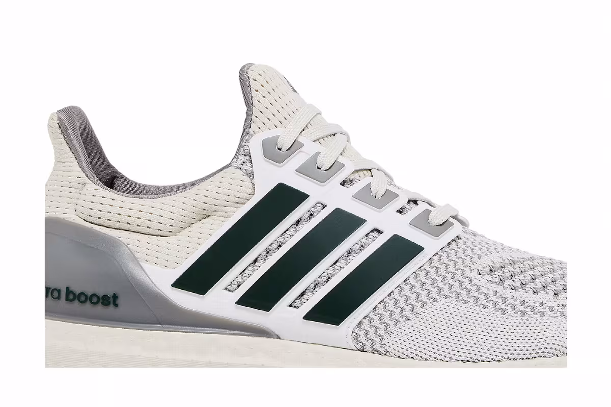 adidas UltraBoost 1.0 Grey Collegiate Green, view 3