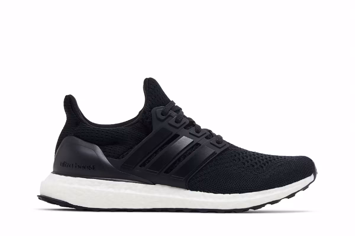 adidas Women's UltraBoost 1.0 Double Black, view 2