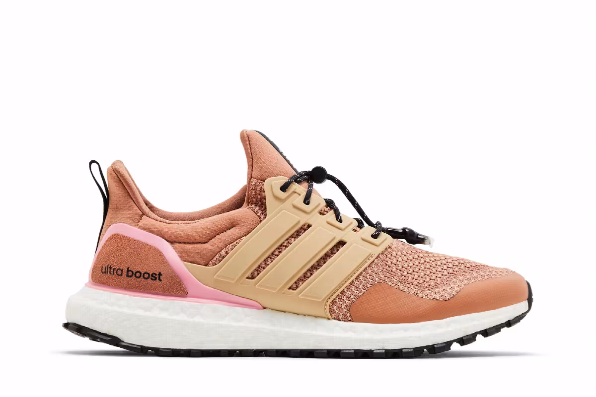 adidas Women's UltraBoost 1.0 Clay Strata Bliss Pink, view 2