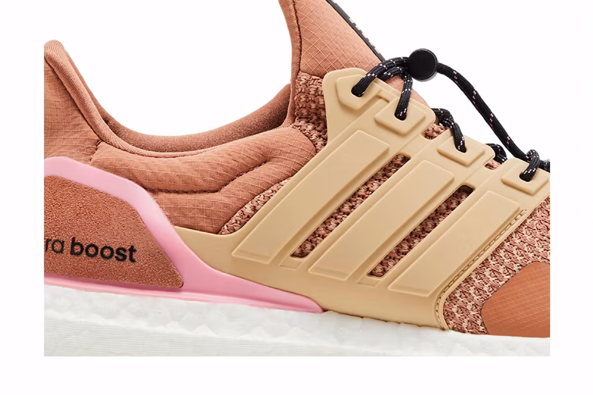 adidas Women's UltraBoost 1.0 Clay Strata Bliss Pink, view 3